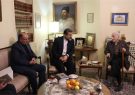 دیدار وزیر فرهنگ با «مهدی محقق» چهره ماندگار حکمت و ادب فارسی 
