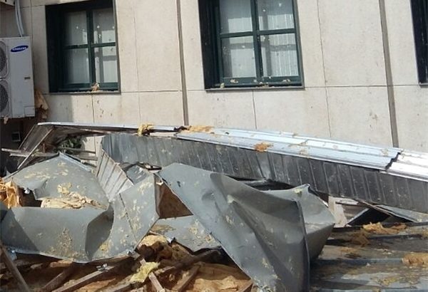 آسیب طوفان به واحدهای مسکونی مازندران