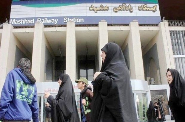 سفر ایرانیان با قطار به مشهد افزایش یافت