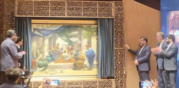 رونمایی از تازهترین اثر هنری حسن روحالامین رونمایی از تازهترین اثر هنری حسن روحالامین
