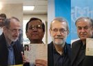چهره‌هایی که در روز دوم ثبت نام به وزارت کشور آمدند