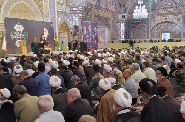 برگزاری مراسم سی و پنجمین سالگرد ارتحال امام خمینی (ره) در حرم مطهر رضوی